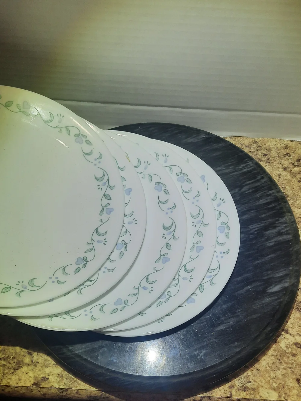 Corelle Country Cottage Salad Plates X 5